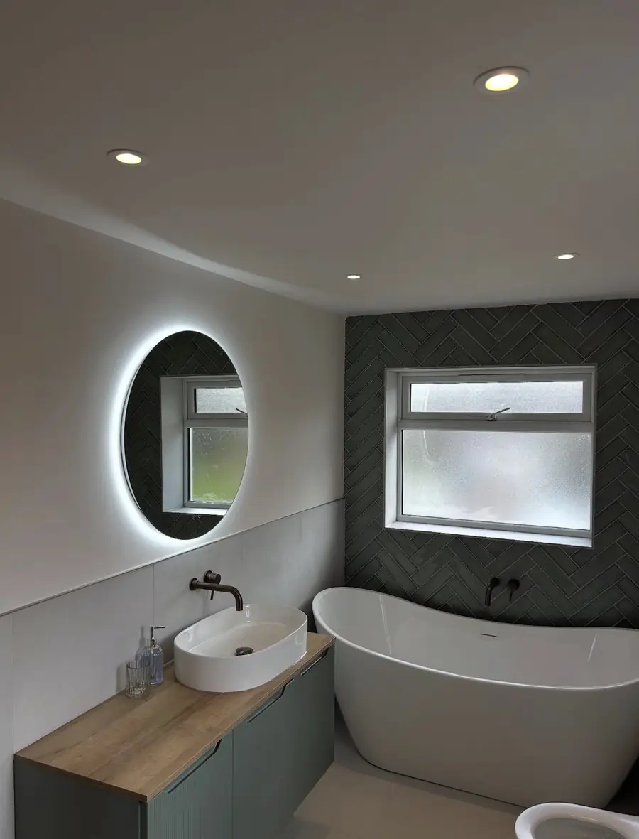 Bathroom lighting — Recent work