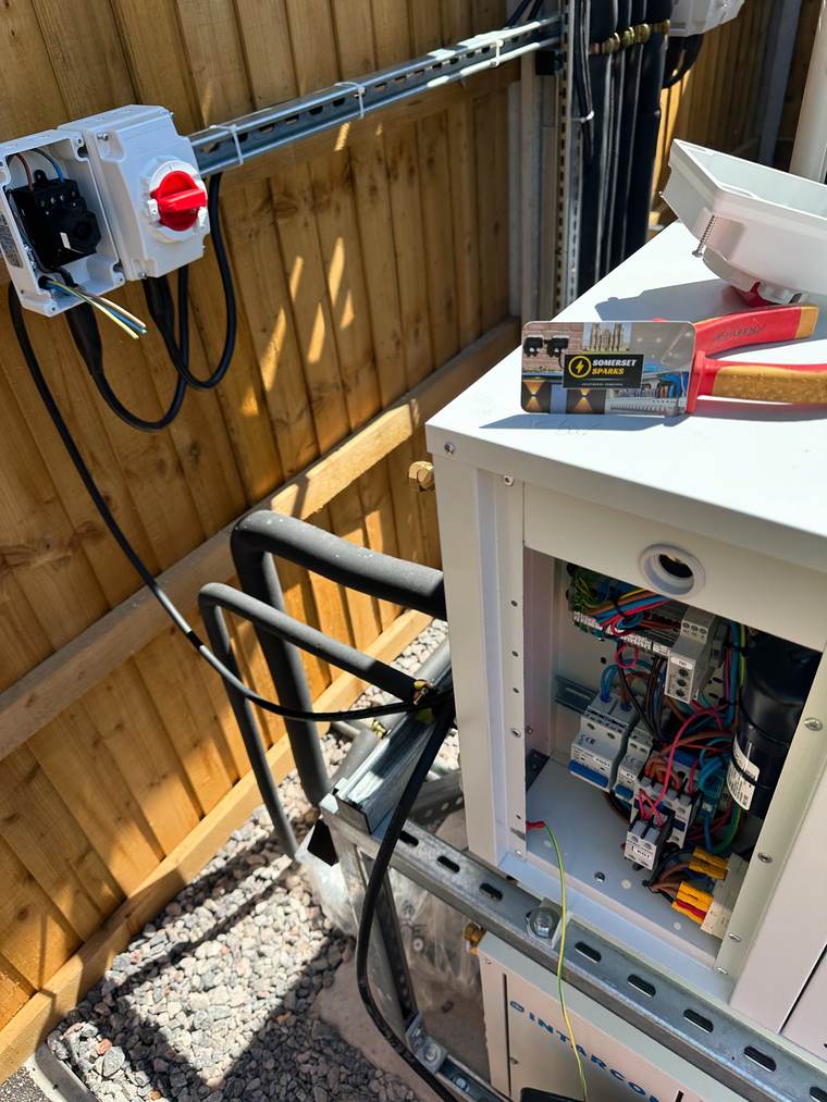 Distribution board — Commercial install